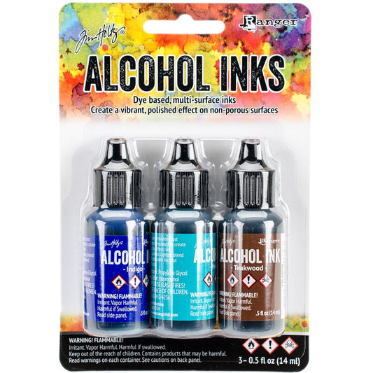 Alcohol Inks 3pk/.5oz  Mariner Set