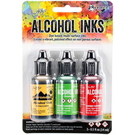 Alcohol Inks 3pk/.5oz Conservatory Set