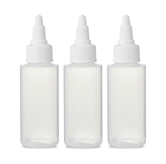 3pack Refillable 50ml Squeeze Bottles by GC