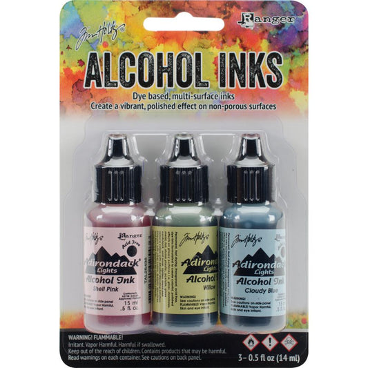 Alcohol Inks 3pk/.5oz  Countryside-Shell  Set